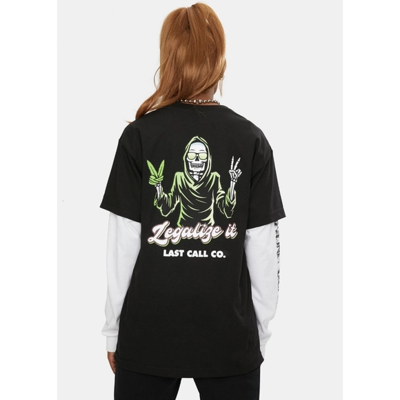 Last Call Co. Legalize Graphic Tee - Picture 3 of 6